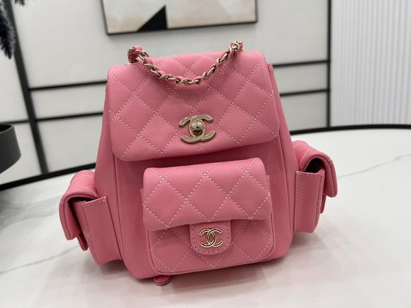 chanel包包 香奈兒2023新款手提包 DSAS4399雙肩包後背包