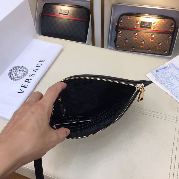 versace包包專櫃 範思哲2021新款手拿包 DS8024-5男士手包證件夾
