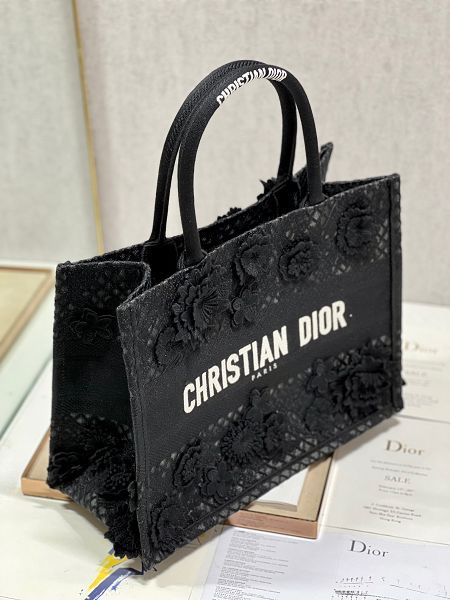 Dior包包 迪奧2023新款手提包 DS1286中號購物袋單肩斜挎包
