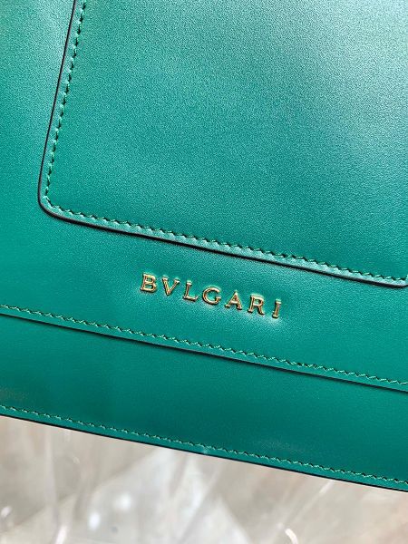 bvlgari包包 寶格麗2021新款手提包 DS38329綠色單肩斜挎包