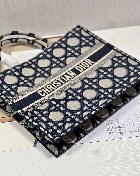 Dior包包 迪奧2023新款手提包 DS1286大號book tote 購物袋單肩包