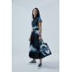 Dior包包 迪奧2021新款 DS1286L-4大號宇宙圖騰單肩斜挎包