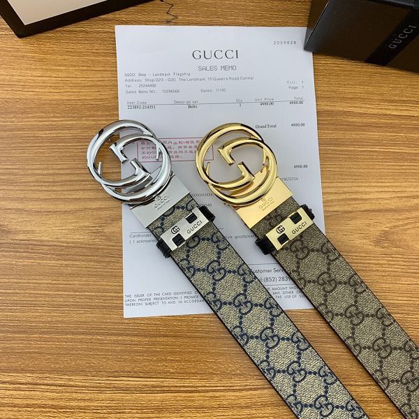 gucci皮帶 古馳2018新款 HF91906牛皮鋼扣時尚腰帶