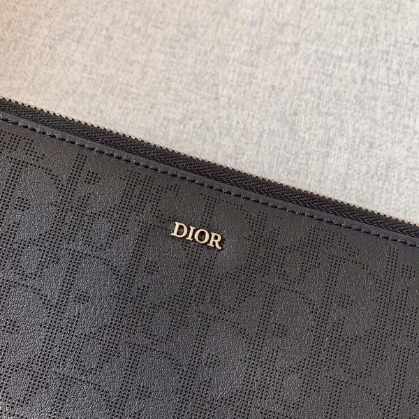 Dior包包 迪奧2022新款手拿包 DS251-H03E男士拉鍊證件夾
