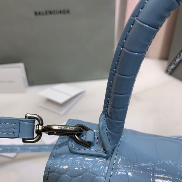 balenciaga包包 巴黎世家2021新款手提包 DS8895鱷魚紋牛皮單肩斜挎包