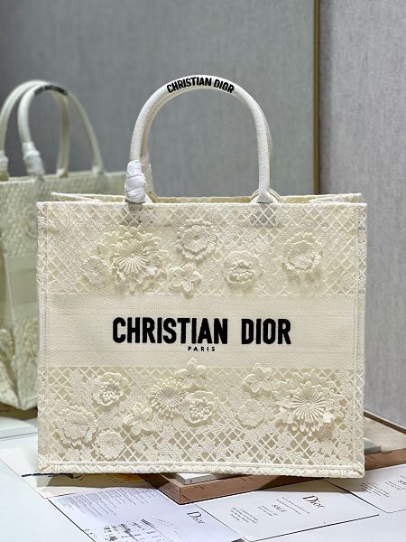 Dior包包 迪奧2023新款手提包 DS1286大號購物袋單肩包