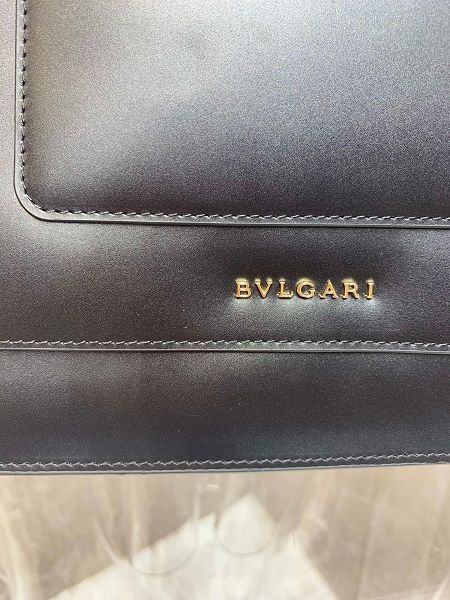 bvlgari包包 寶格麗2022新款手提包 DS35106黑色單肩斜挎包