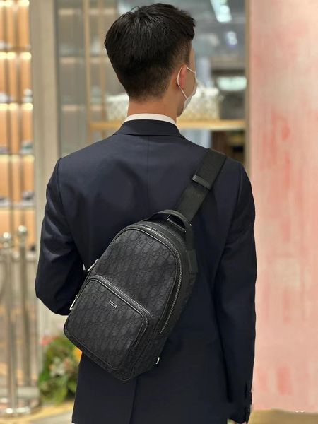 Dior包包 迪奧2021新款手提包 DS1ESBO013後背包時尚雙肩包