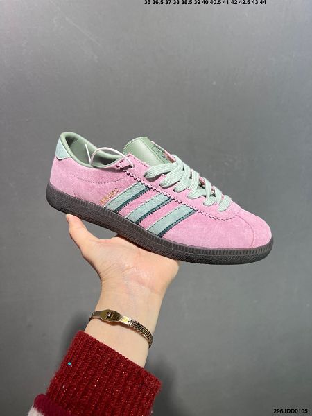 Adidas MALMO 2025最新男女款馬爾摩三葉草低幫板鞋