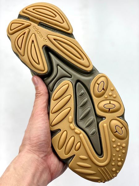 Adidas Originals Ozweego 2023新款 珍珠煙灰簡版椰子水管男女款老爹鞋