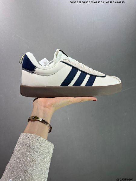 Adidas Neo VL Court 2.0 2025新款男女生絨面麂皮防滑耐磨輕便低幫板鞋