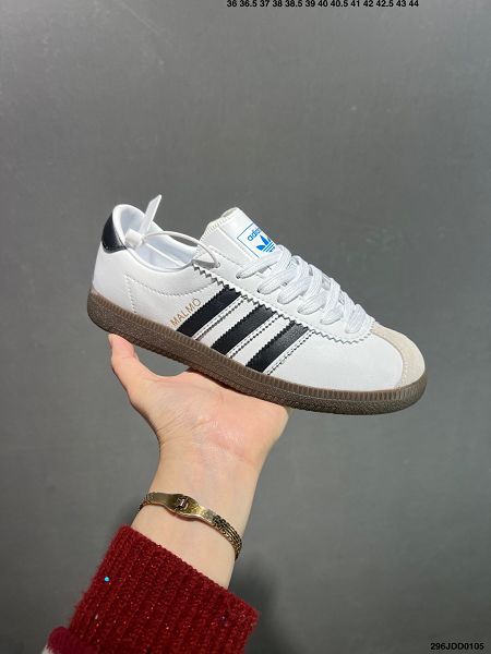 Adidas MALMO 2025最新男女款馬爾摩三葉草低幫板鞋