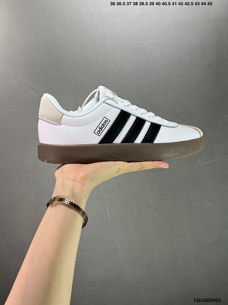 Adidas Neo VL Court 2.0 2025新款男女生絨面麂皮防滑耐磨輕便低幫板鞋