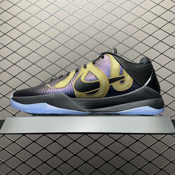NK Kobe V Year of the Mamba 蛇年限定紫金色 2025新款男生實戰籃球鞋