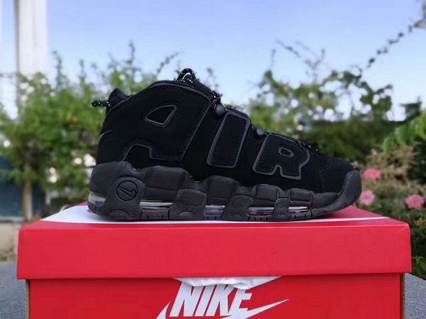 nike air more uptempo pippen 皮蓬大AIR系列 黑武士3M反光 全氣墊男款運動鞋