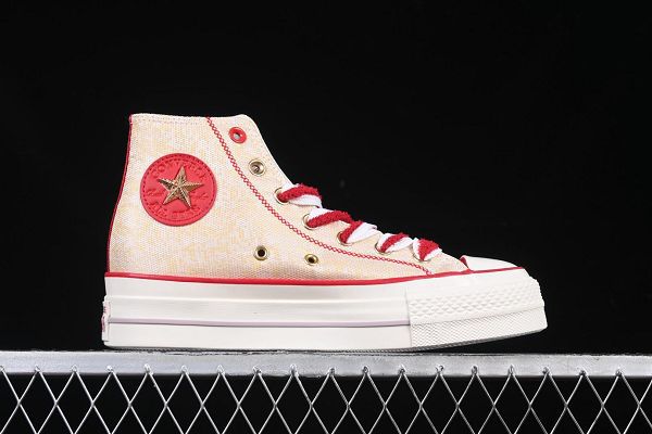 Converse 1970s CNY蛇年限定 2025最新男女款双色提花 厚底高幫休閒板鞋