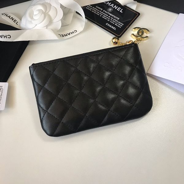 Chanel皮夾 香奈兒2023新款零錢包 ZJ50168拉鍊短夾