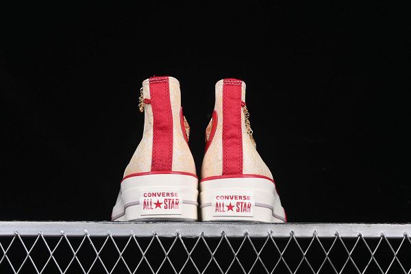 Converse 1970s CNY蛇年限定 2025最新男女款双色提花 厚底高幫休閒板鞋