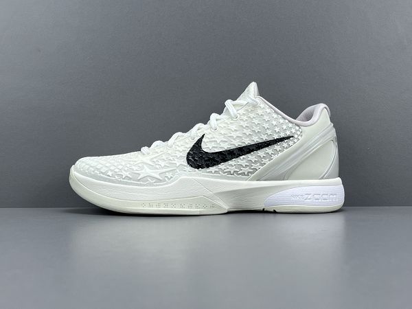 Nike Zoom Kobe 6 Protro 「All-Star 2.0」 圓頭系帶 低幫 籃球鞋 2025最新男款 白色