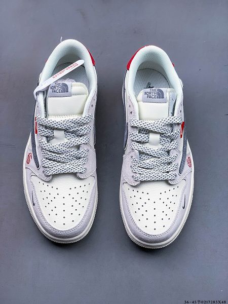 Nike Air Jordan 1 Low 2025最新男女款倒勾低幫潮流緩運動休閒板鞋