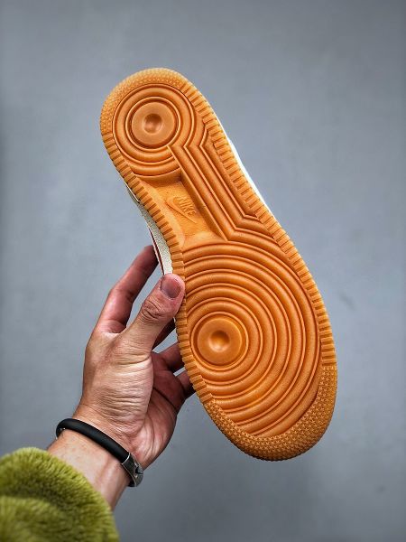 Nike Air Force 1 Low 07 紅棕麂皮 男女款休閒板鞋