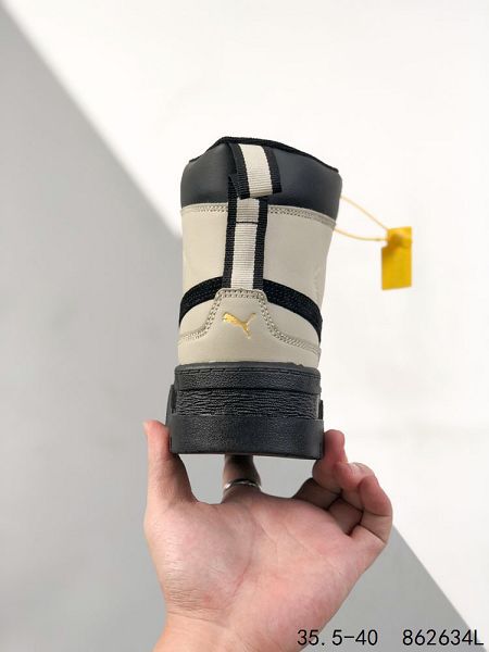 PUMA 2023新款 彪馬女子復古厚底中幫休閒板鞋