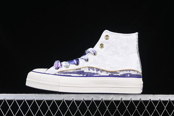 Converse 1970s CNY蛇年限定 2025最新男女款紫色厚底高幫休閒板鞋