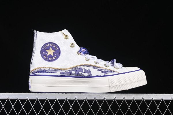 Converse 1970s CNY蛇年限定 2025最新男女款紫色厚底高幫休閒板鞋