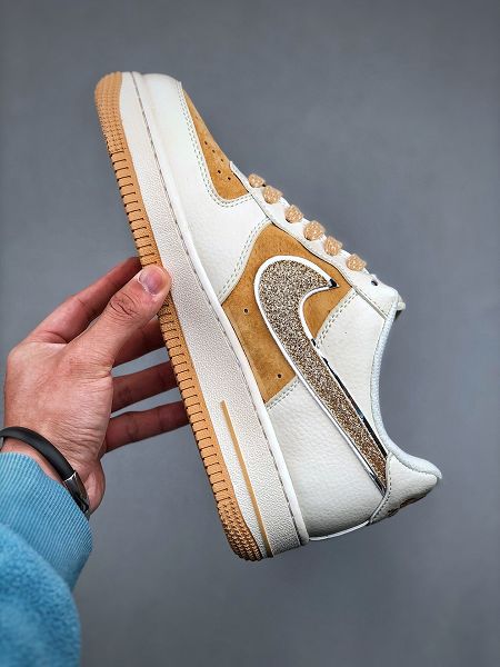 Nike Air Force 1 Low 07 x The North Face 2025最新男女款白黃色板鞋