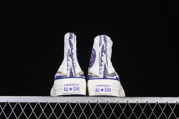Converse 1970s CNY蛇年限定 2025最新男女款紫色厚底高幫休閒板鞋