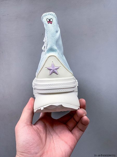 Converse Run Star Legacy CX 2023新款 夾心復古高幫厚底女款休閒鞋