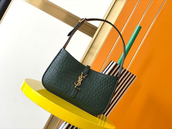 ysl包包 聖羅蘭2022新款手提包 DS657228鱷魚紋單肩包購物袋