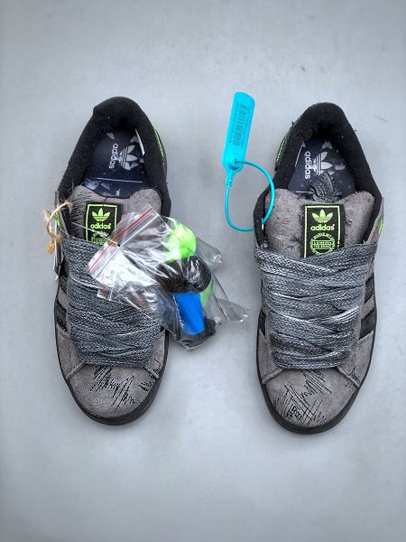 Adidas Originals Campus 00s Youth Of Paris 學院系列休閒運動板鞋 2025最新男女鞋聯名深灰綠