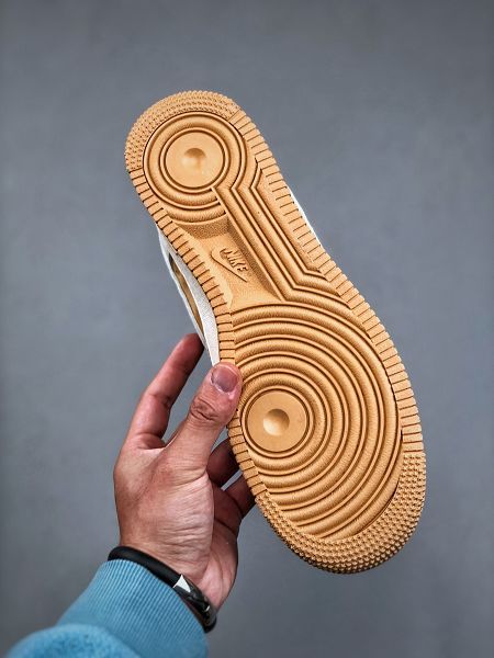 Nike Air Force 1 Low 07 x The North Face 2025最新男女款白黃色板鞋