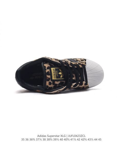 Adidas Originals Superstar XLG 貝殼頭系列 男女鞋 低幫厚底鬆糕經典百搭休閒運動板鞋