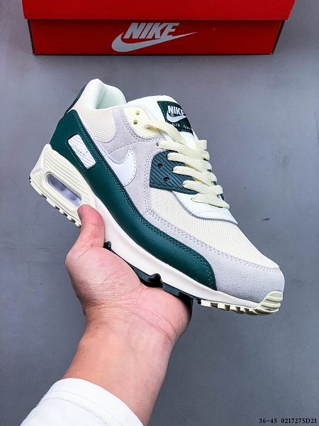 Nike Air Max 90 Oreo 2025最新男女款半掌氣墊復古運動休閒慢跑鞋