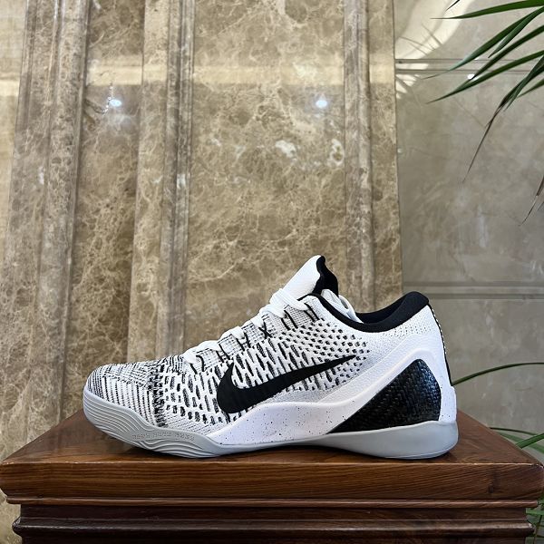 NK Kobe 9 Elite Low Beethoveb 精英款編織低幫 2025最新男鞋貝多芬狼灰