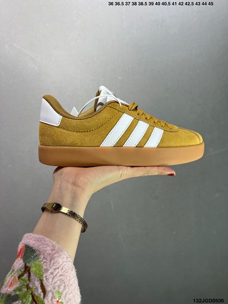 Adidas Neo VL Court 2.0 2025新款男女生絨面麂皮防滑耐磨輕便低幫板鞋
