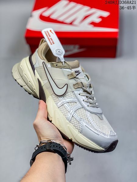 NIKE V2K RUN2024新款男女生跑步鞋復古風潮 網面透氣運動鞋