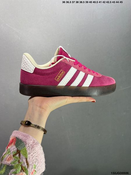 Adidas Neo VL Court 2.0 2025新款男女生絨面麂皮防滑耐磨輕便低幫板鞋