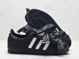Caroline Hu x Adidas originals Superstar W 防滑減震 低幫板鞋 2025最新女款大朵蝴蝶結