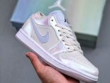 Air Jordan 1 Low Year of the Snake 2025最新男女鞋 米白幻彩珠光 低幫文化籃球鞋