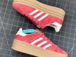 Adidas originals GAZELLE BOLD CNY 蛇年限定 2025最新女鞋 防滑耐磨 紅色低幫厚底鬆糕板鞋