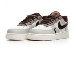 Nike Air Force 1 Low 07 2024最新款男女款 悟空 美拉德白棕 低幫休閒運動板鞋